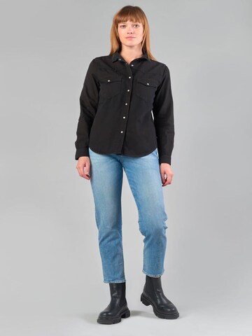 Le Temps Des Cerises Regular fit Blouse 'Juanita' in Grijs