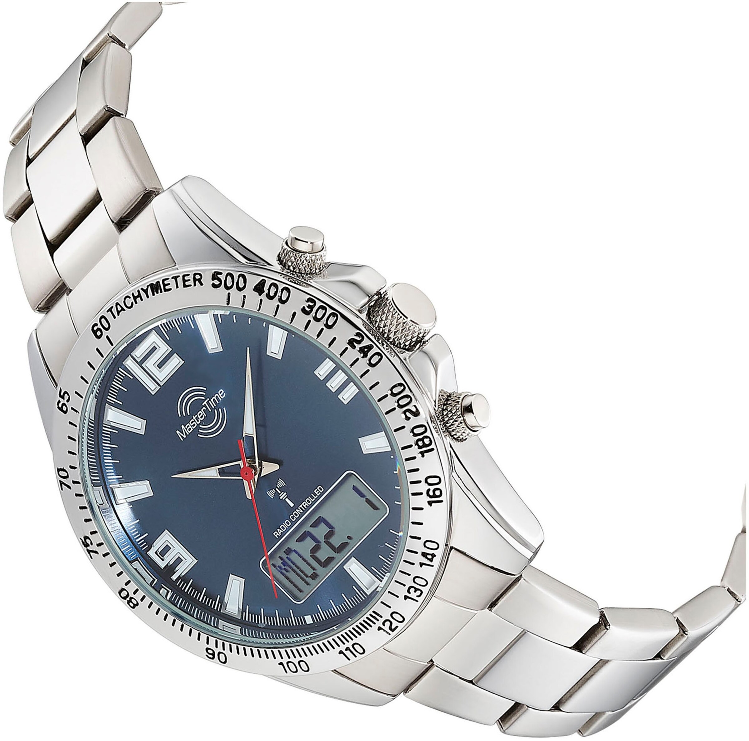 Master Time Uhr in Silber