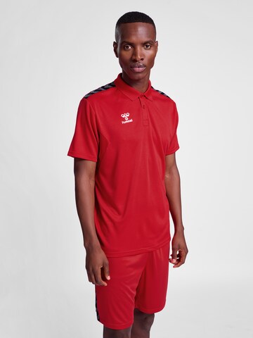 Hummel Functioneel shirt in Rood: voorkant