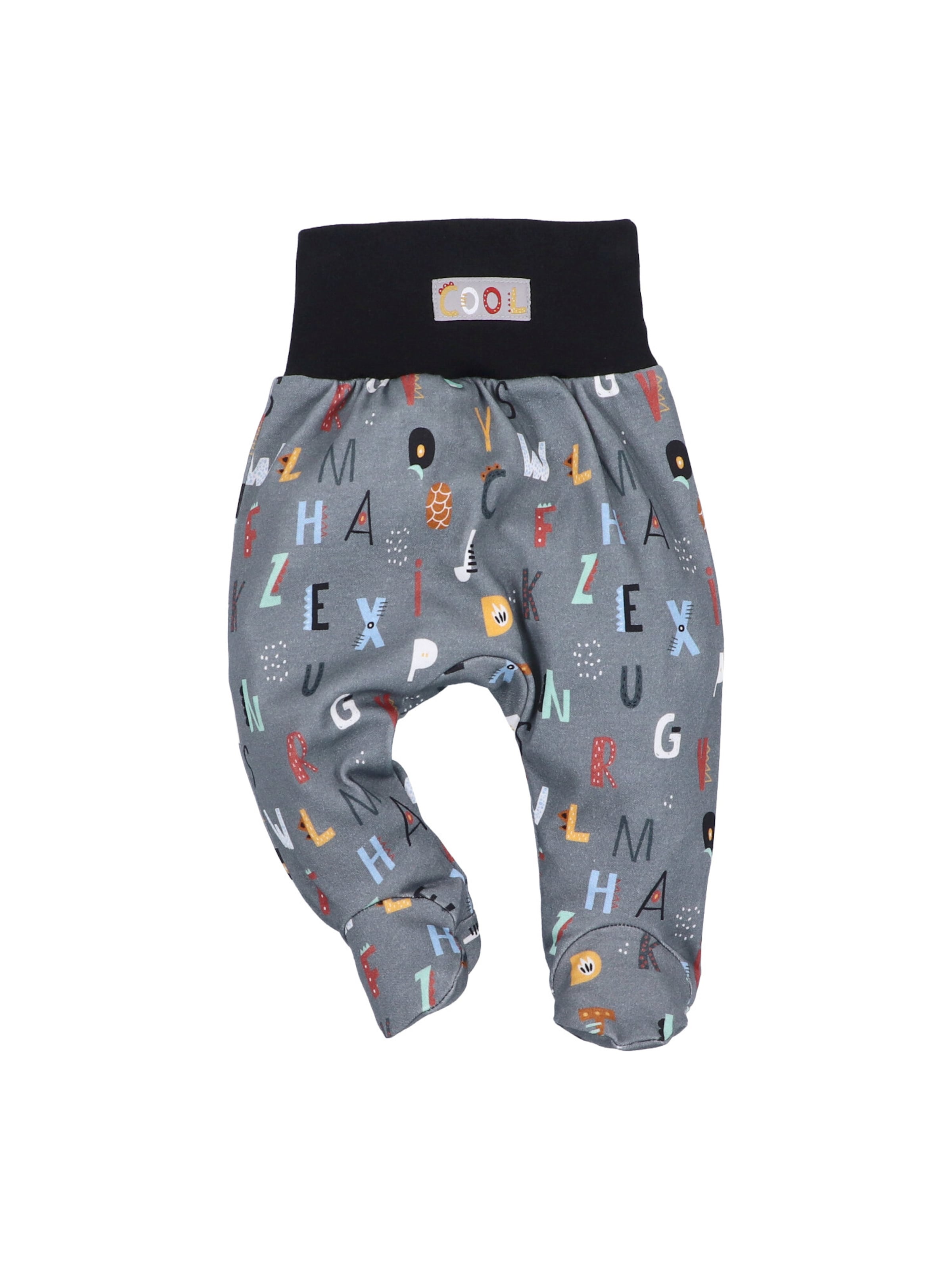 NINI Regular Broek 'Cool' in Grijs: voorkant