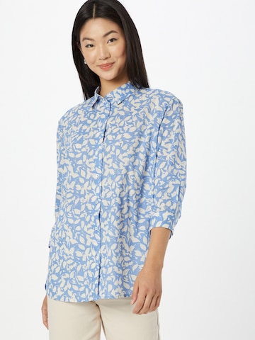 s.Oliver - Blusa em azul: frente