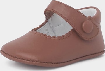 Ballerines Pisamonas en marron : devant