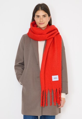 CECIL Schal in Rot: Vorderseite