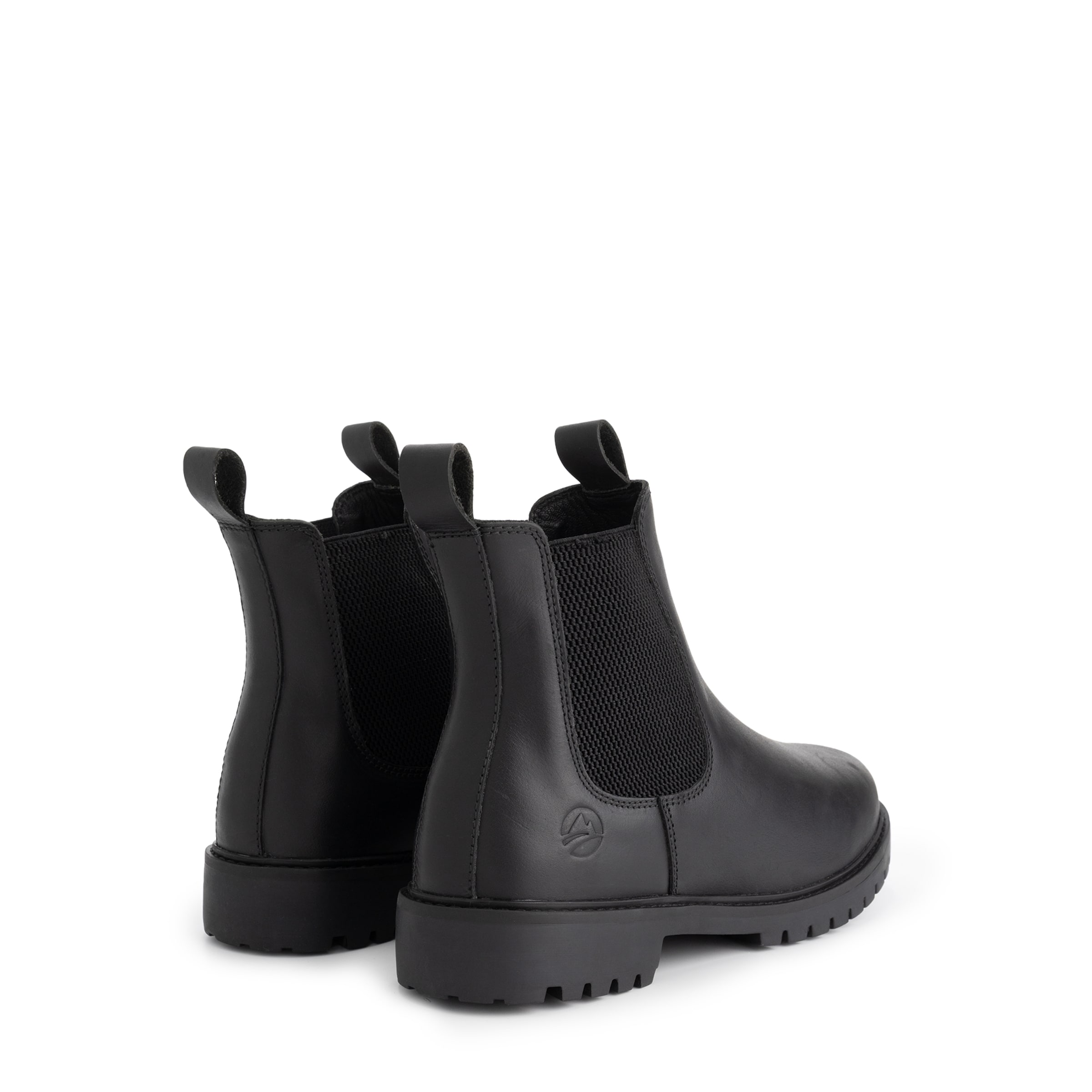 Travelin Chelsea boots 'Sandnes' in Zwart