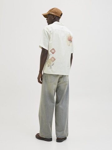 JACK & JONES Comfort fit Overhemd in Wit