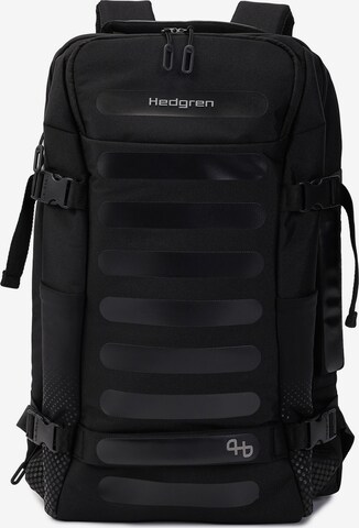 Hedgren Backpack 'Comby' in Black: front