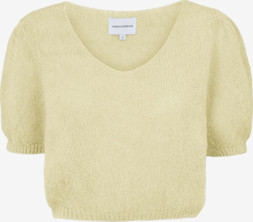 americandreams Pullover 'Lolanda' in Gelb: Vorderseite
