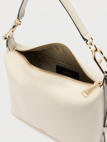 FURLA Axelremsväska 'TONIE' i vit