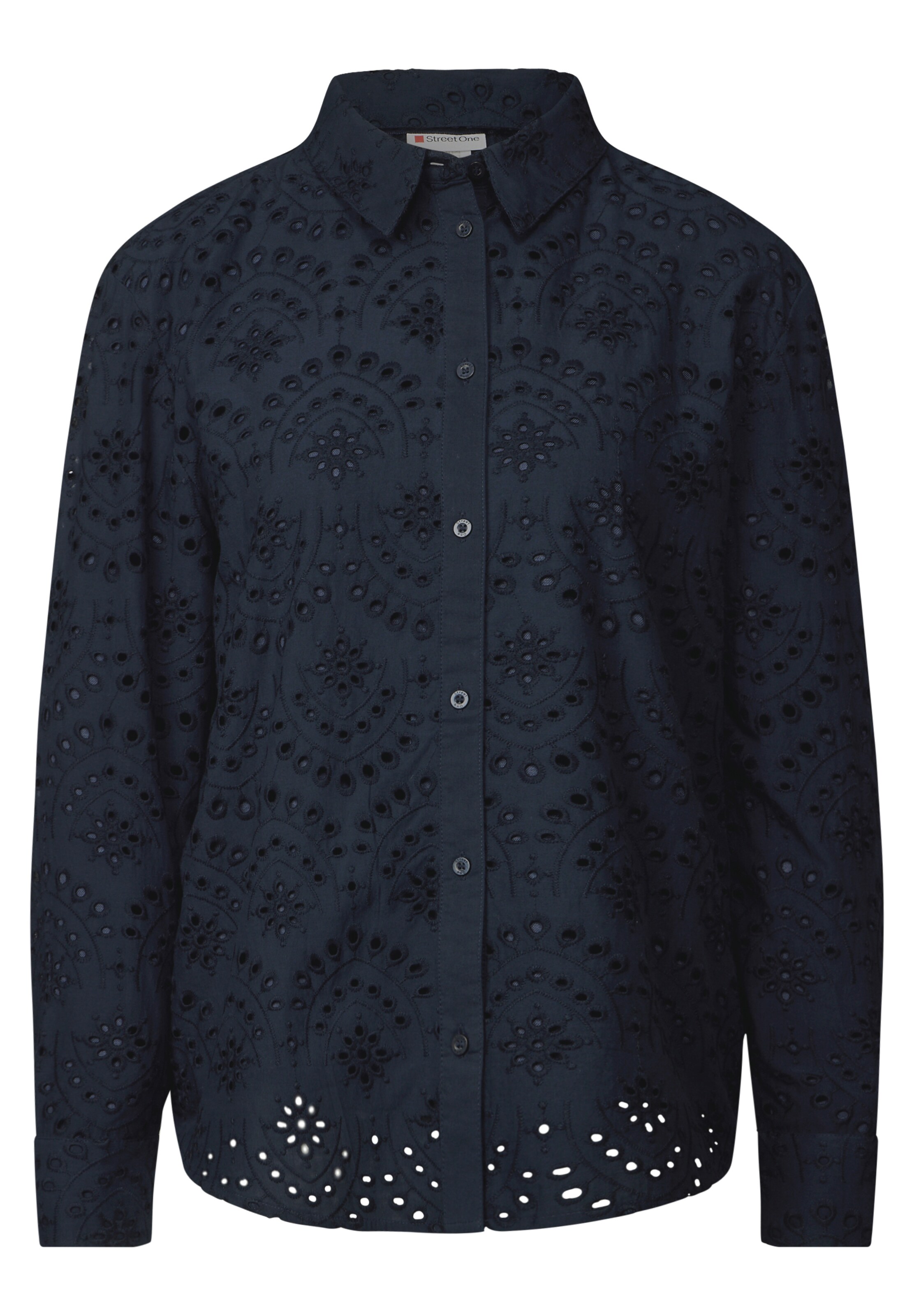 STREET ONE Blouse in Blue: front