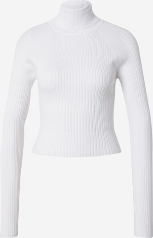 Pull-over Tally Weijl en blanc : devant