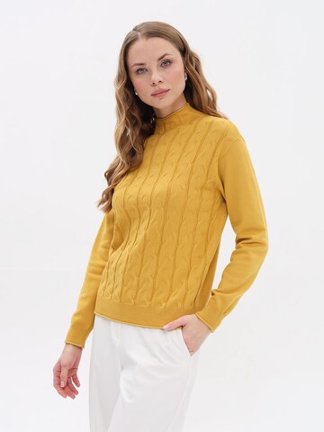 Passioni Pullover‌‌‌‌ in Gelb: Vorderseite