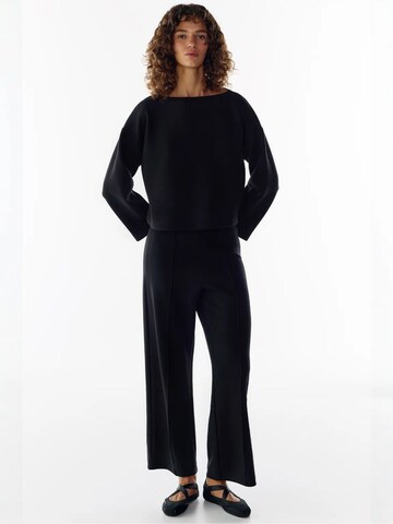 Camicia da notte 'Lounge-Oberteile' di Penti in nero: frontale