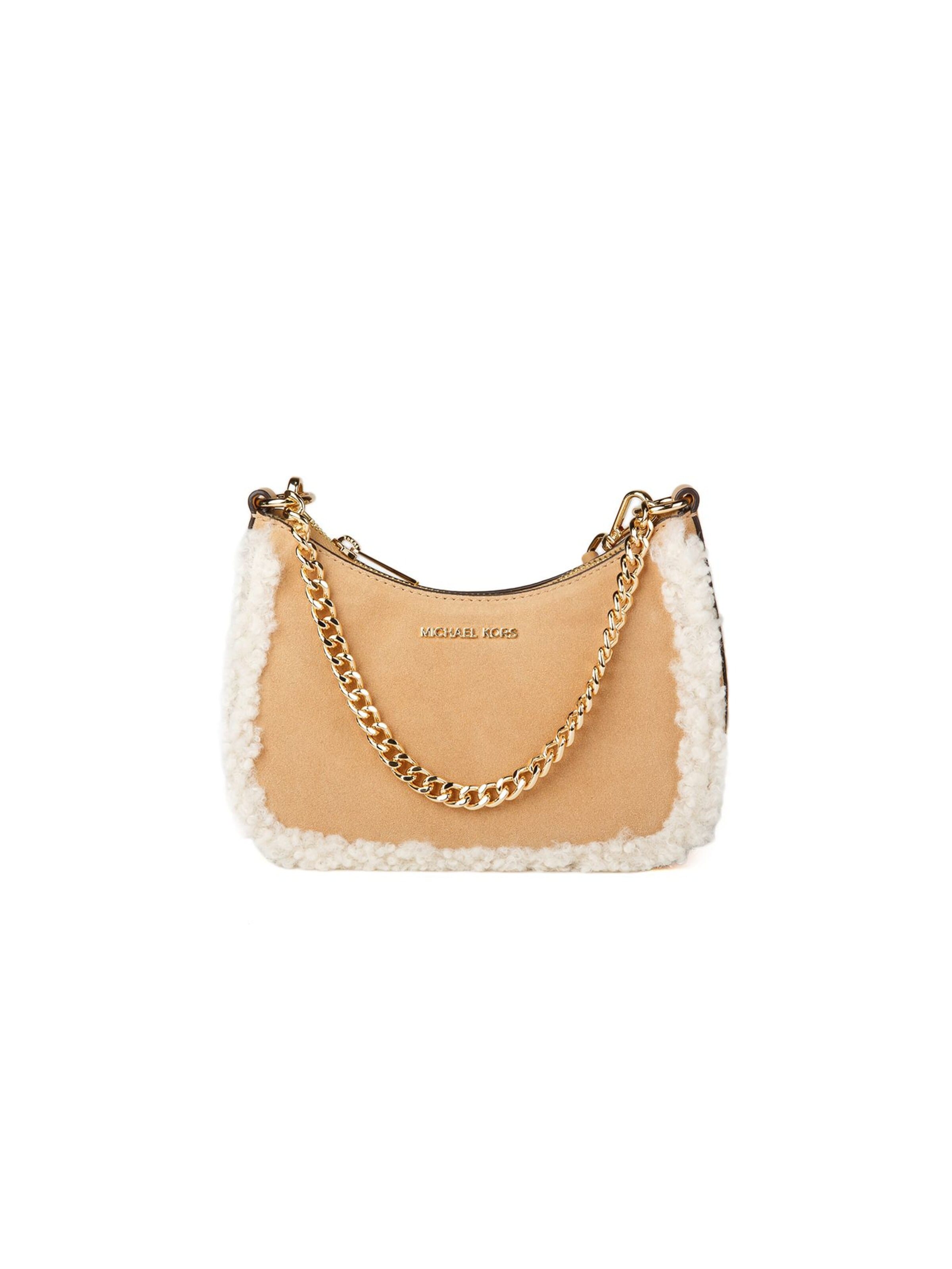 Michael Kors - Bolso de hombro en beige: frente
