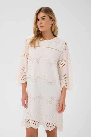 Robe 'Pillette' SAINT TROPEZ en blanc : devant