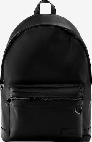 Pull&Bear Backpack in Black: front