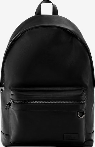 Sac à dos Pull&Bear en noir : devant