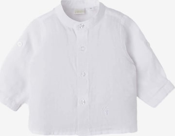 Chemise 'Ml' IDO COLLECTION en blanc : devant