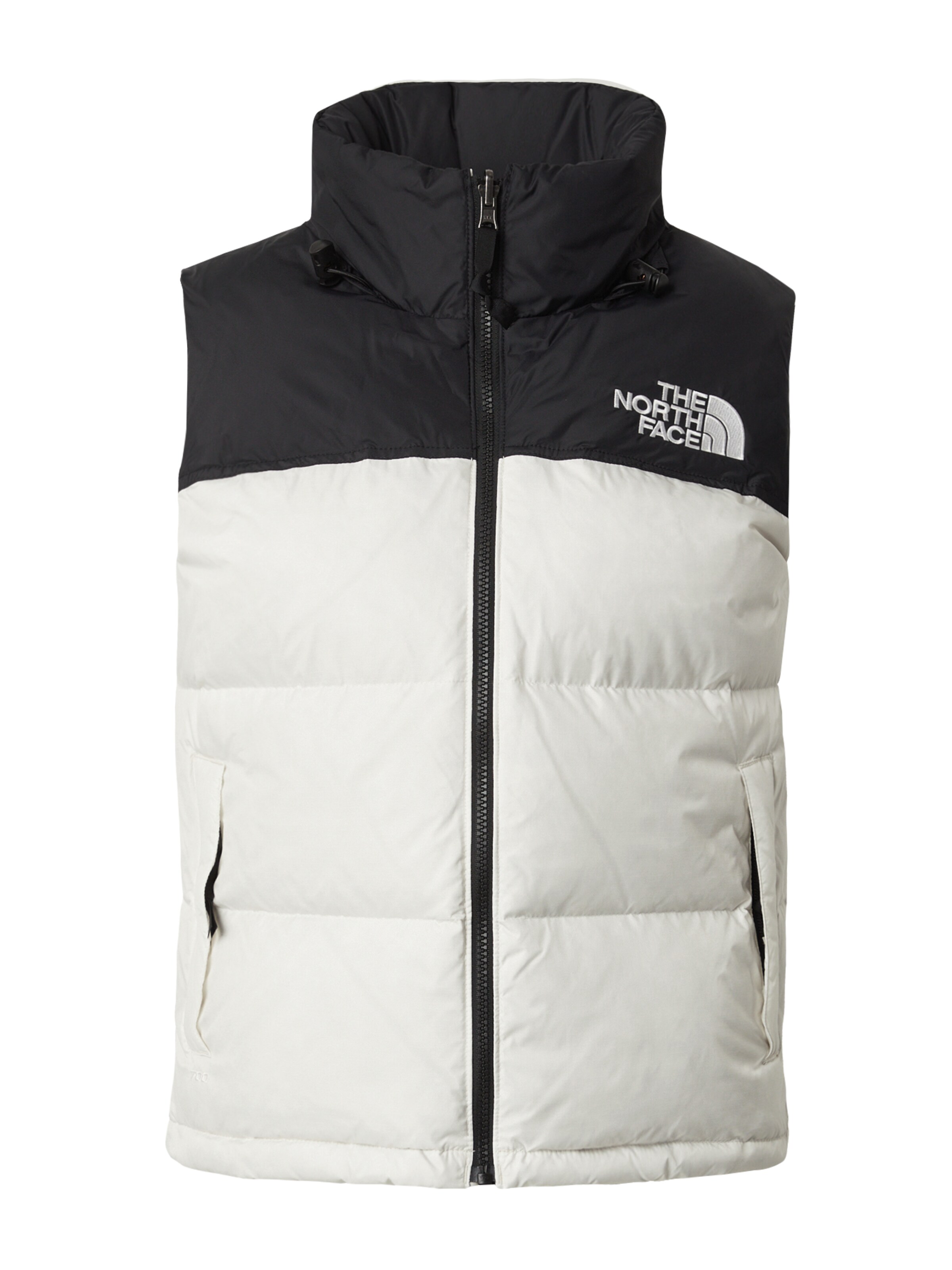 THE NORTH FACE Γιλέκο 'Nuptse' σε λευκό: μπροστά