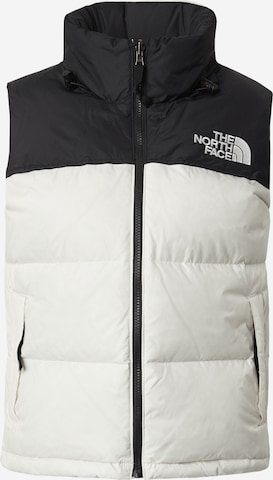 THE NORTH FACE Bodywarmer '1996 RETRO NUPTSE' in Wit: voorkant