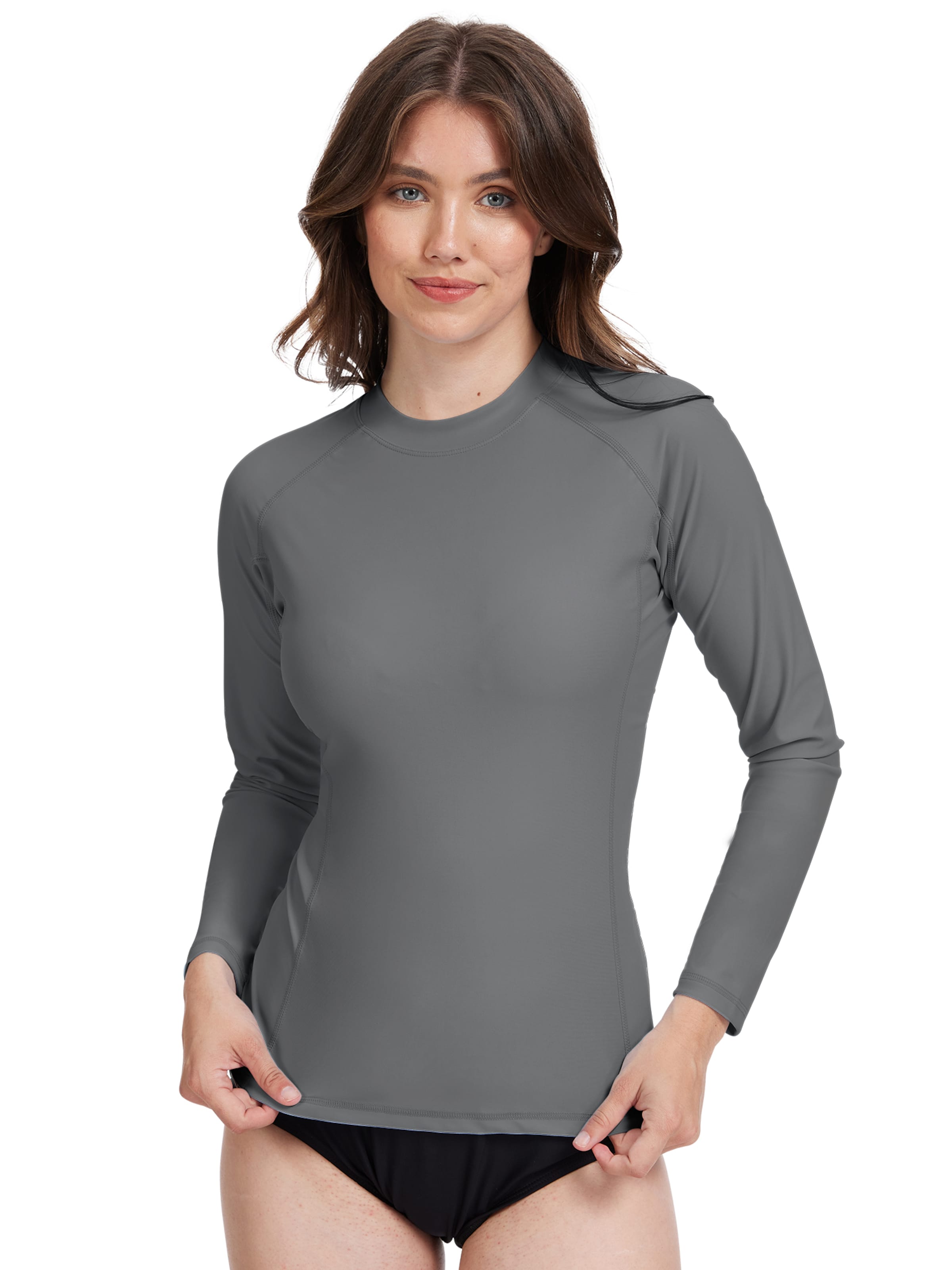 T-shirt fonctionnel 'Sports beach Long Sleeve UPF50+ top' MEETWEE en gris