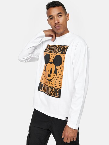 Recovered Shirt  'Disney Trippy Mickey Mouse' in Weiß