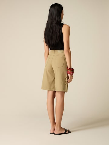 Baggy Pantalon oltre en marron