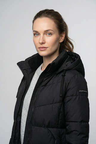 ICEPEAK Winter coat 'Adaire' in Black