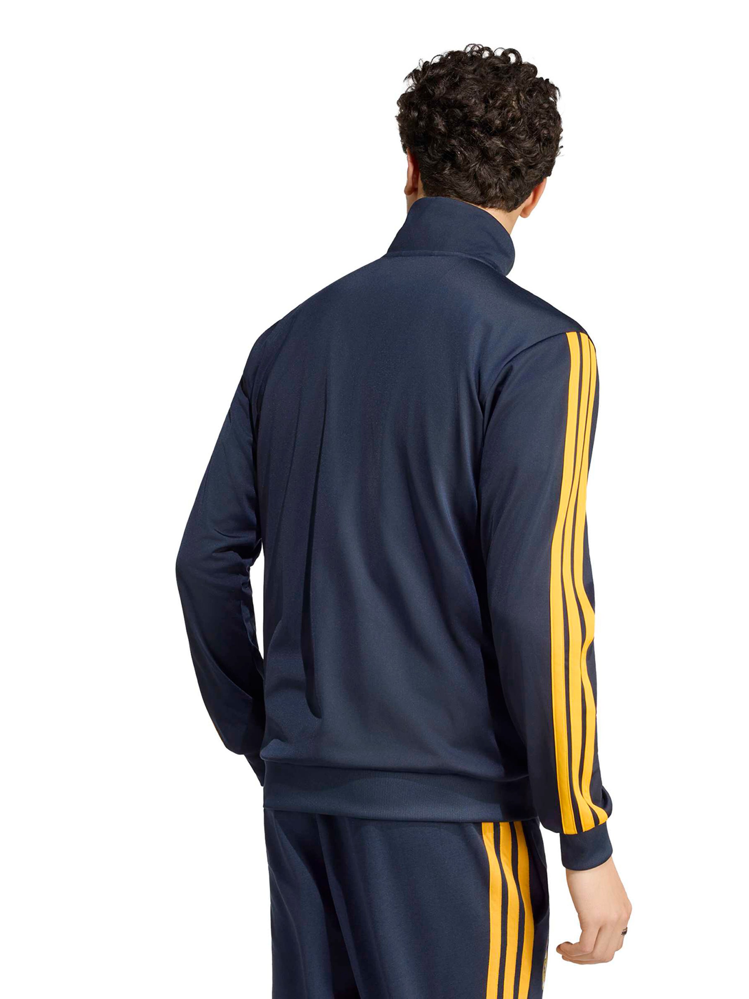 ADIDAS PERFORMANCE Sportlik trikoojakk 'REAL DNA', värv sinine