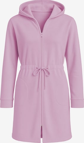 Robe de chambre '5012' Vivisence en rose : devant