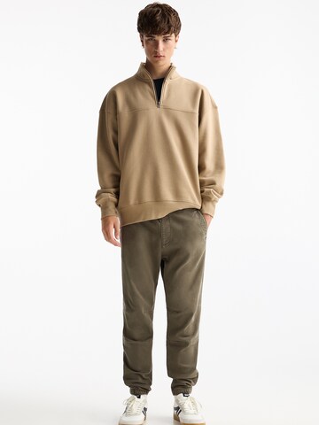 Pull&Bear Zúžený strih Nohavice - Zelená