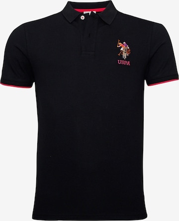 U.S. POLO ASSN. Shirt in Black: front