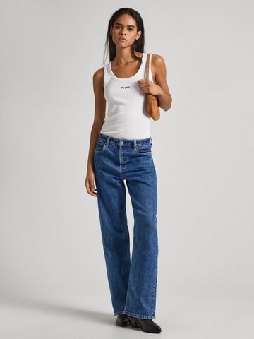 Pepe Jeans - Top 'LANE' en blanco