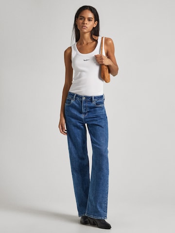 Pepe Jeans Top 'LANE' in Wit