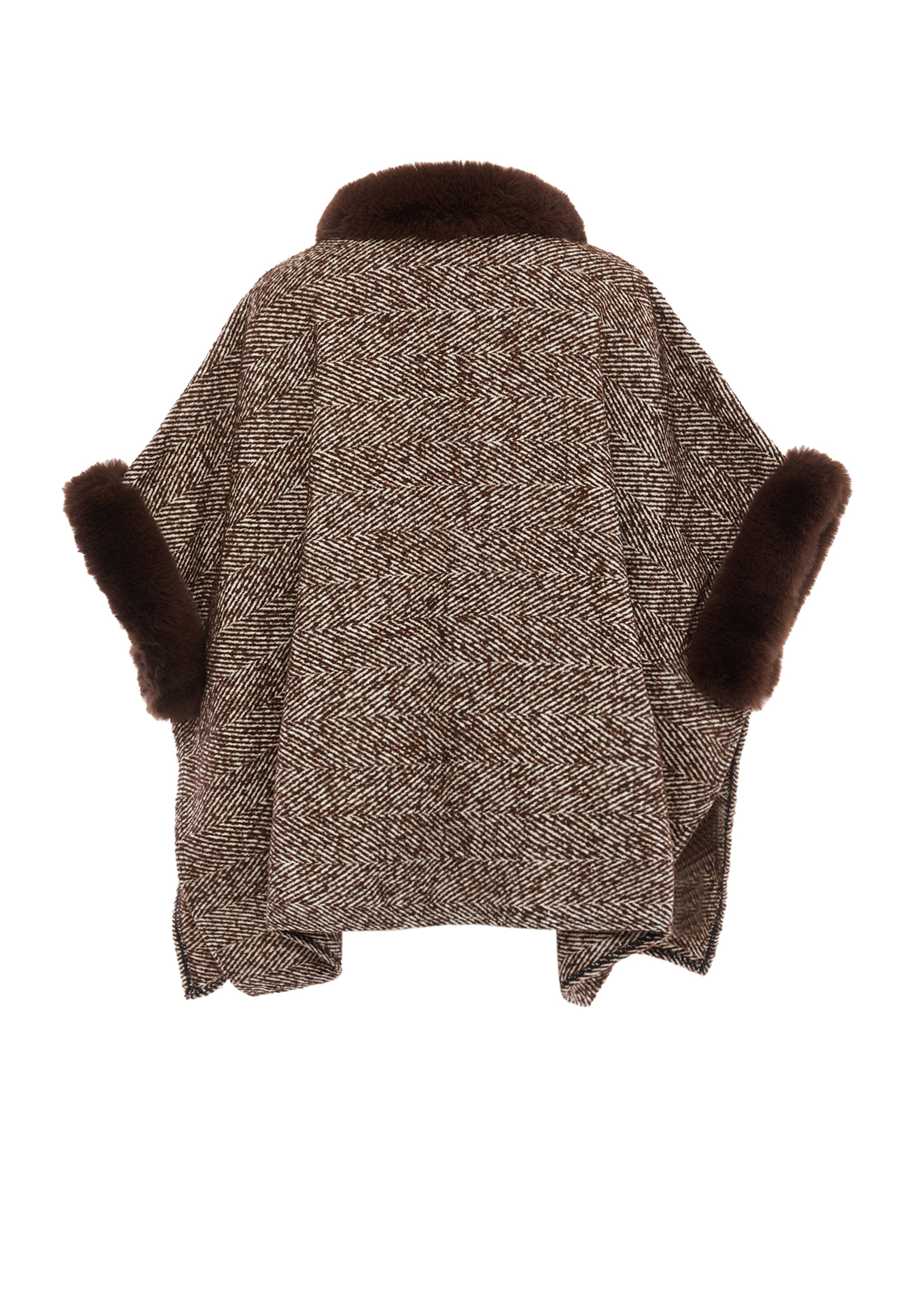 FRAULLY - Capa em castanho