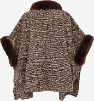 FRAULLY Cape in Brown