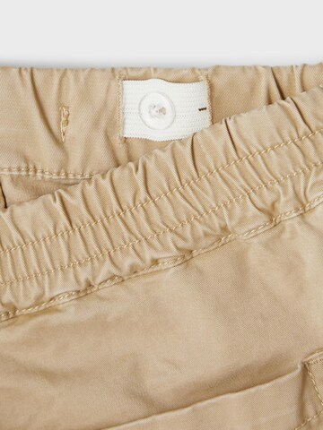 NAME IT Regular Trousers 'RYAN' in Beige