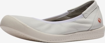 Ballerines Softinos en blanc : devant