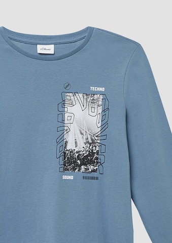 T-Shirt s.Oliver en bleu