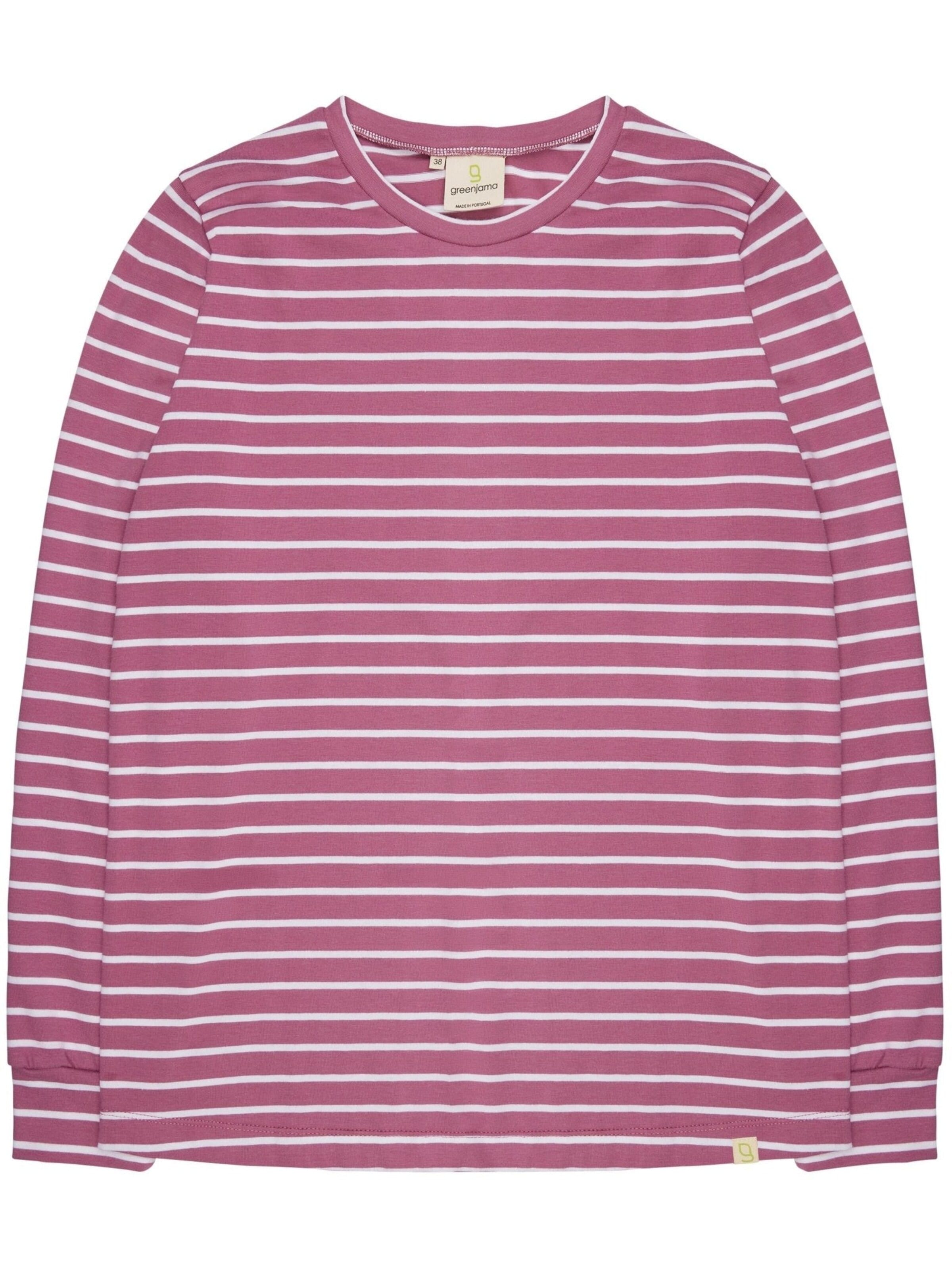 greenjama Schlafshirt‌‌‌‌‌‌ in Lila: Vorderseite