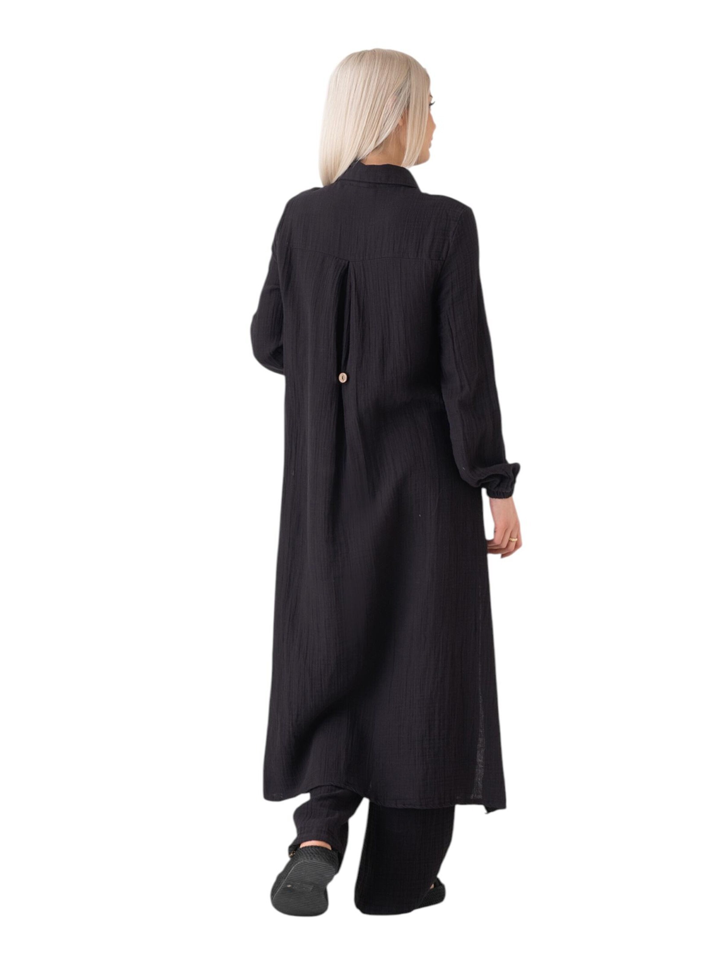 WENOR Blouse 'Nergis' in Zwart