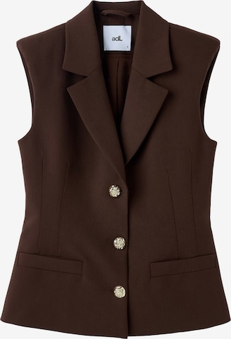 Gilet adl en marron : devant