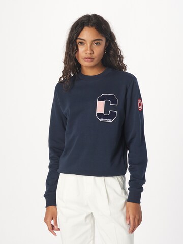 Colmar Sweatshirt in Blauw: voorkant