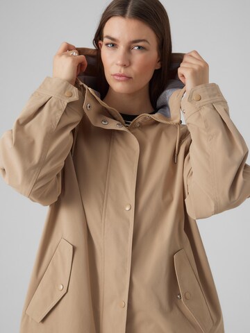 VERO MODA Between-Seasons Parka 'CHELSEA' in Beige