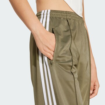 ADIDAS ORIGINALS Wide leg Pants 'Firebird' in Green