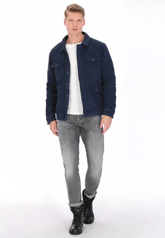 Veste mi-saison DreiMaster Vintage en bleu