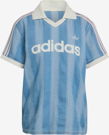 ADIDAS ORIGINALS - Camiseta de fútbol 'Demin' en azul: frente