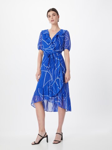 DKNY Cocktailjurk in Blauw: voorkant