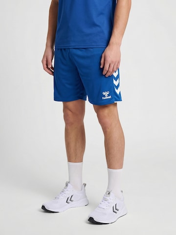 Hummel Regular Sportbroek in Wit: voorkant
