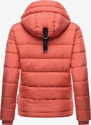 MARIKOO Winter Jacket 'Taisaa' in Coral | ABOUT YOU