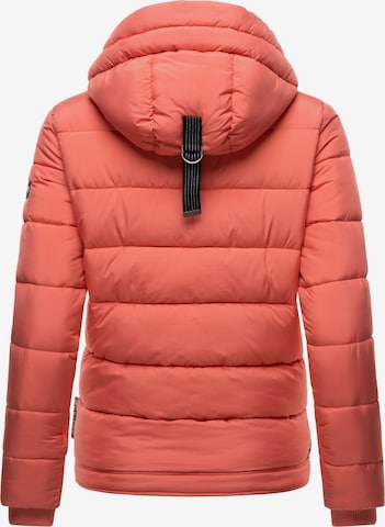 MARIKOO Winter Jacket 'Taisaa' in Coral | ABOUT YOU